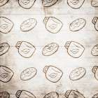 I Love Coffnuts Wood Kitchen Print