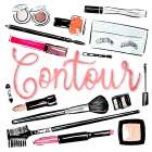 Contour Art Print