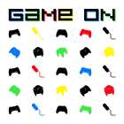 Game On Controls Art Print