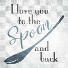Spoon And Back Kitchen Print
