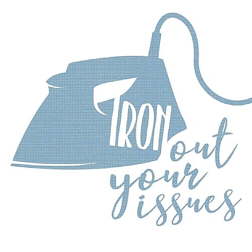 Iron Out Blue Leisure Print