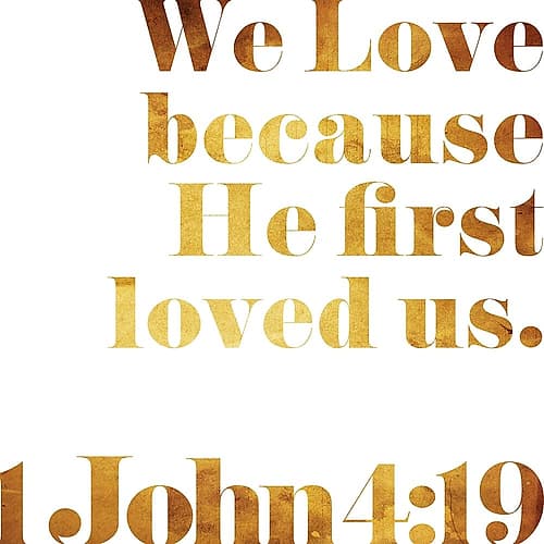 John Text Religious Print