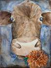 Farm Animal Cow 2 Art Print