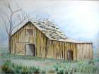 Old Barn Art Print