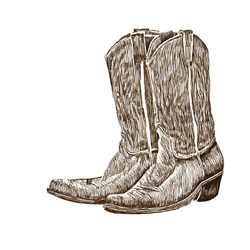 Bootsline Fashion Print