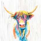 Highlander Abstract Art Print