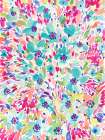 Cascade Of Petals Art Print by Nida Pathan