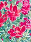 Mosaic Of Roses 2 Art Print by Nida Pathan