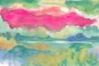 Pink Clouds Modern Print