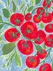 Tomatoes On The Vine Art Deco Print