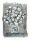 White Daisies 1 V2 Art Print
