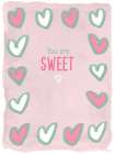 Sweet Heart Grid Art Print