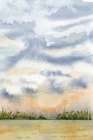 Field Sunset Art Print