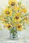 Sun Flowers Jar 2 Art Print