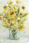 Sun Flowers Jar 3 Art Print