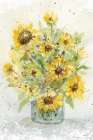 Sun Flowers Jar 4 Art Print