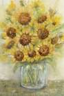 Sun Flowers Jar 7 Art Print