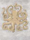 Drawing Octopus Grey Art Print