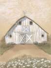 Barn Lane Flowers Color Art Print