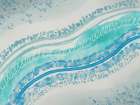 Teal Blue Waves Art Print