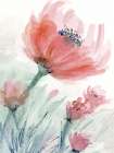 Coral Pink Flower 1 Art Print