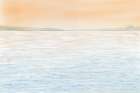 Sunset Shoreline Art Print