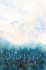 Teal Forest 1 Art Print