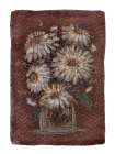 Dahlia Warm Mahogany 1 Art Print