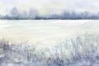 Blue Landscape 3 Art Print