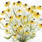 Blackeyed Susans 1 Art Print