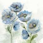 Blue Poppy 4 Art Print