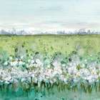Abstract White Field 1 Art Print