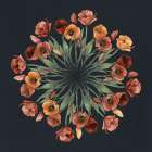 Moody Flowers 2 Art Print