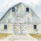Blue Gray Barn 2 Art Print