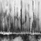 Abstract BW 2 Art Print