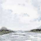 Blue Green Waterway 2 Art Print