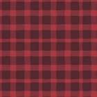 Xmas Red Plaid Art Print