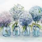 Hydrangea Jar 5 Art Print