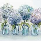 Hydrangea Jar 6 Art Print