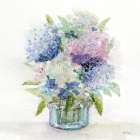 Hydrangea Jar 7 Art Print