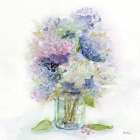Hydrangea Jar 8 Art Print