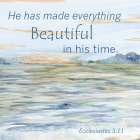 He Has Made Art Print