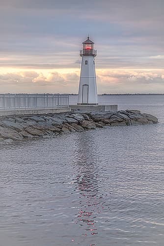 Patchogue Sunrise Coastal Print