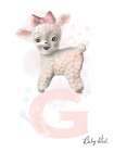 Baby Girl Art Print
