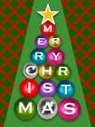 Merry Christmas Ornaments Art Print