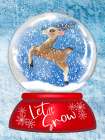 Reindeer Let It Snow Globe Art Print