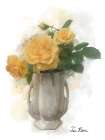 Vintage Vase Ivory Art Print