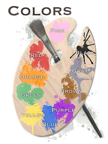 Kids Colors Kids Print