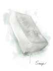 Bath Soap Bathroom Art Print