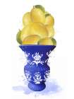 Providence Lemon Chinoiserie 10 Art Print